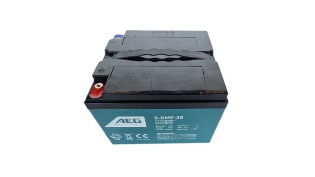 ΜΠΑΤΑΡΙΑ AEG MOTIVE 6-DMF-28 ΒΑΘΕΙΑΣ ΕΚΦΟΡΤΙΣΗΣ VRLA AGM-GEL 12V 37AH 20hr 